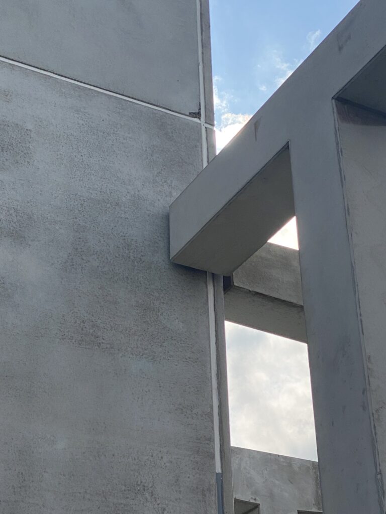 Betonkosmetik, Betonhohlwandfugen Betonkosmetik, Betonhohlwandfugen